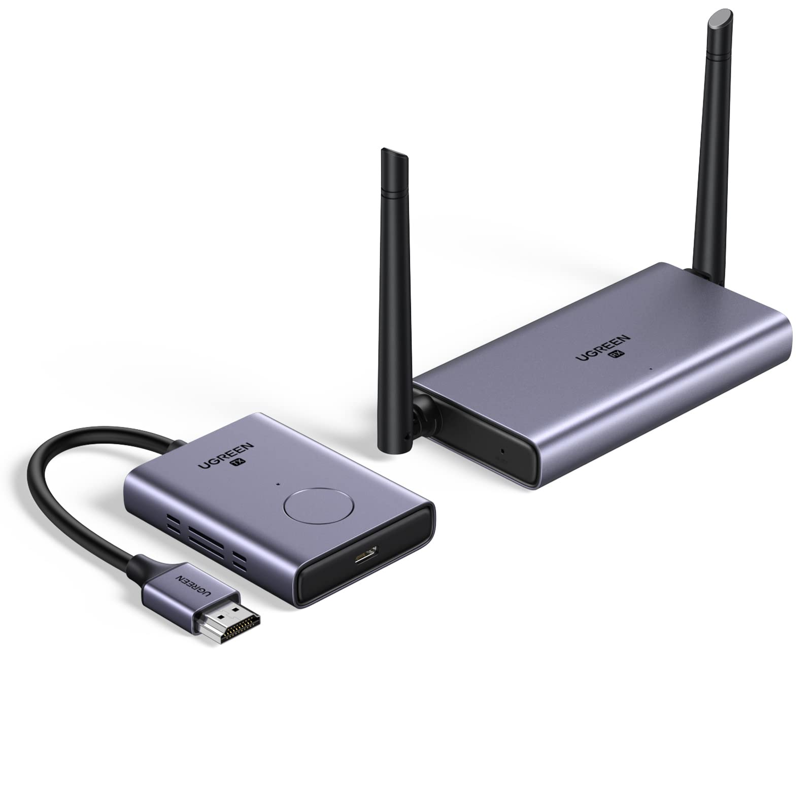 Amazon | UGREEN HDMI 無線 ワイヤレスHDMI送受信機セット【日本技適