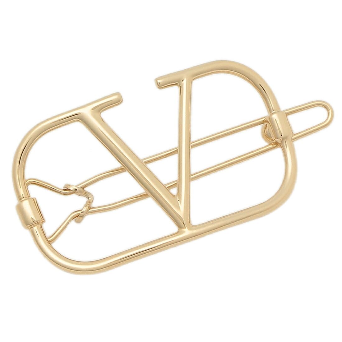 Amazon.co.jp: [ヴァレンティノ]ヘアアクセサリー Vロゴ ヘアクリップ