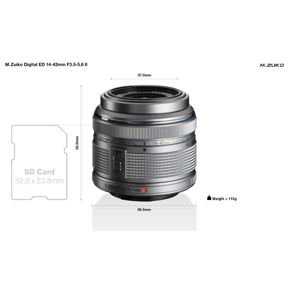 Amazon.co.jp: Olympus M.ZUIKO DIGITAL 14-42mm 1:3.5-5.6 II R SLR