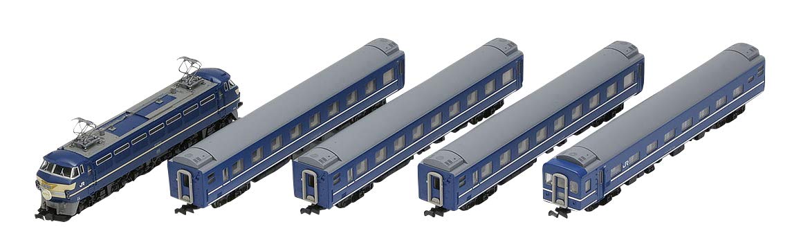 鉄道模型（HOゲージ）入門 豆ブルートレイン 機関車・客車セット