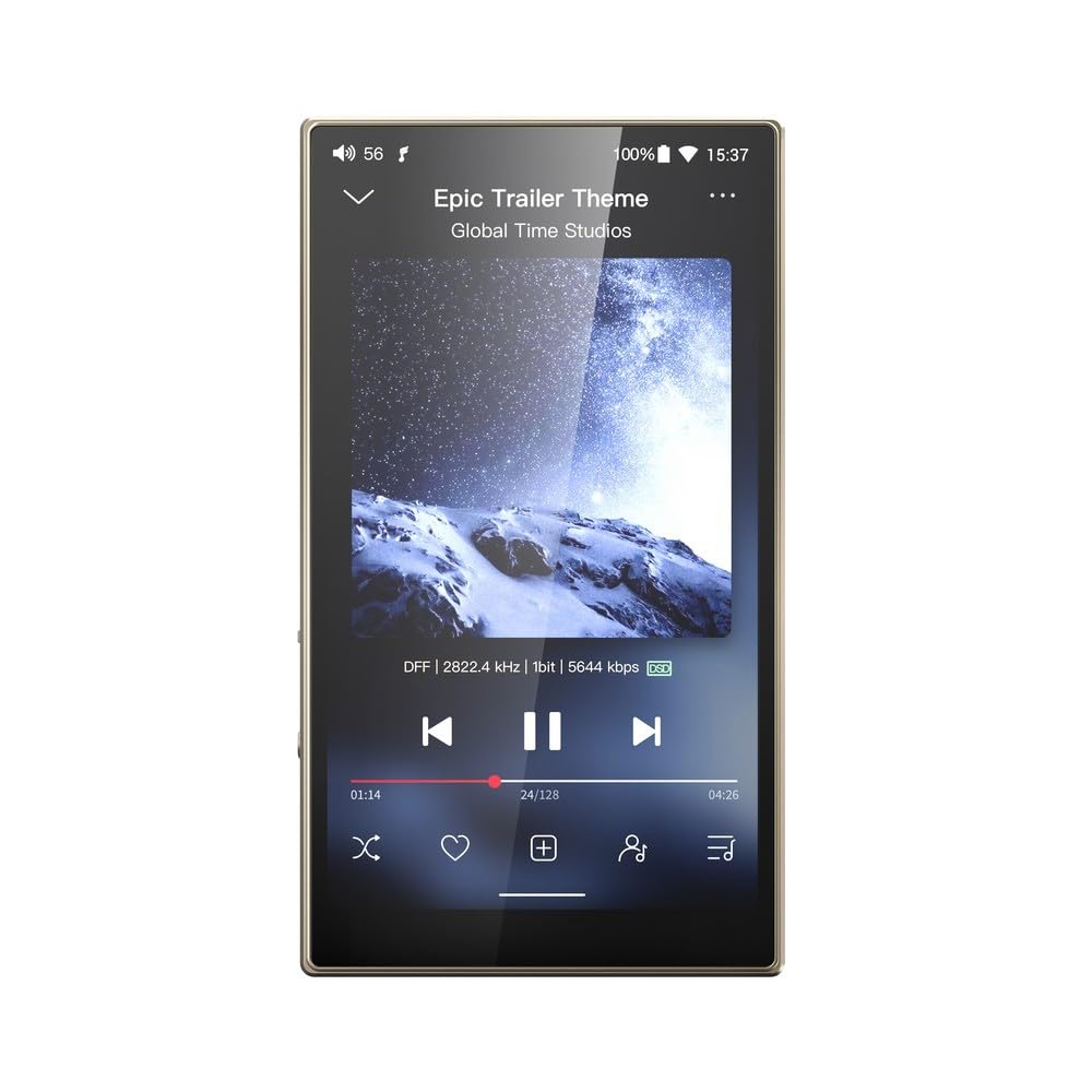FIIO M21 Titanium Gold FIO-M21-G Portable Digital Audio Player DAP