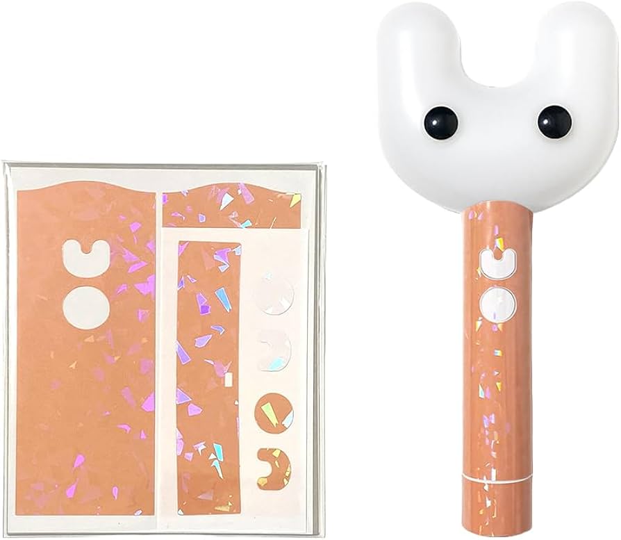 Amazon.co.jp: NewJeans ペンライトステッカー LIGHT STICK ピンキー棒