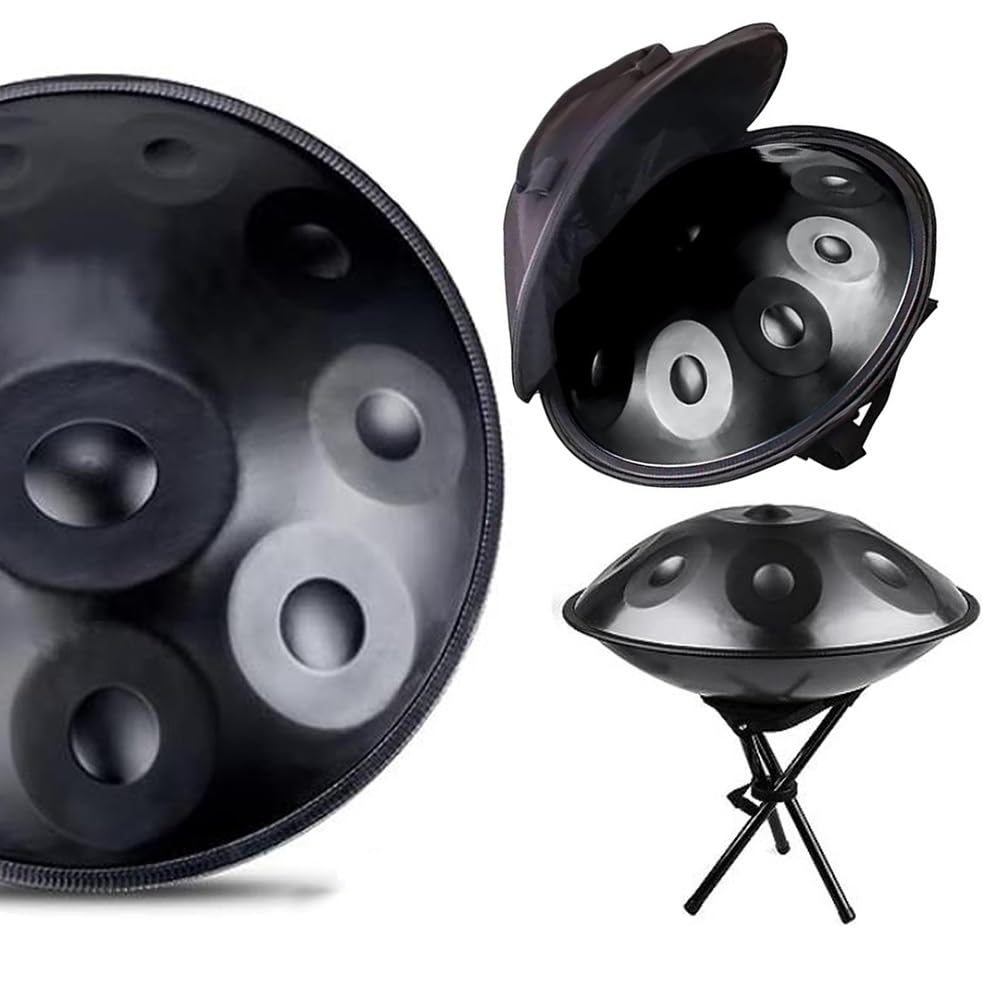 セール◎ハンドパン 10音 22インチ Dマイナー ヨガ 瞑想 楽器 セール