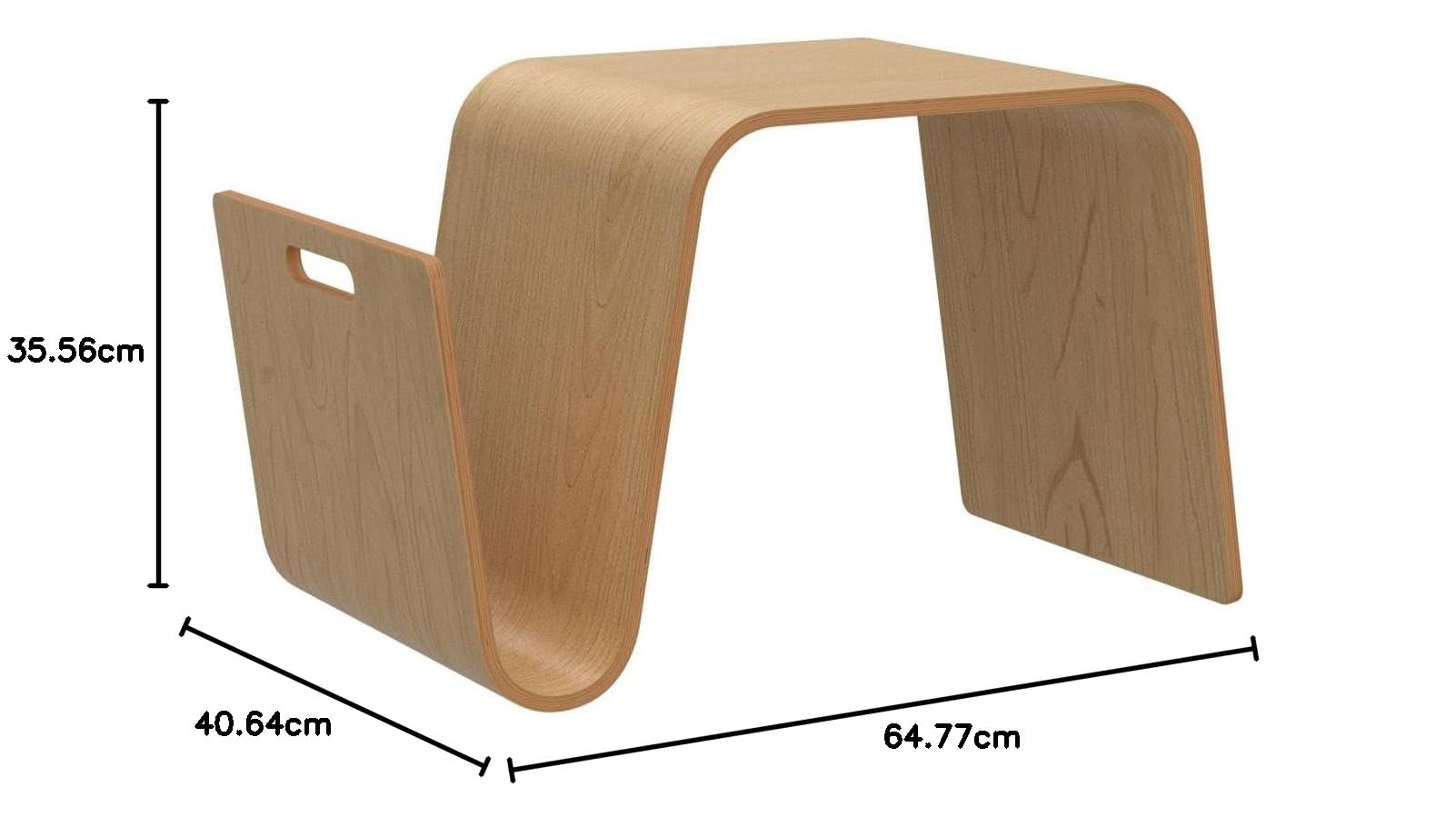 Amazon｜マグテーブル ベージュ MAG-TBL-NAT｜マガジンラック