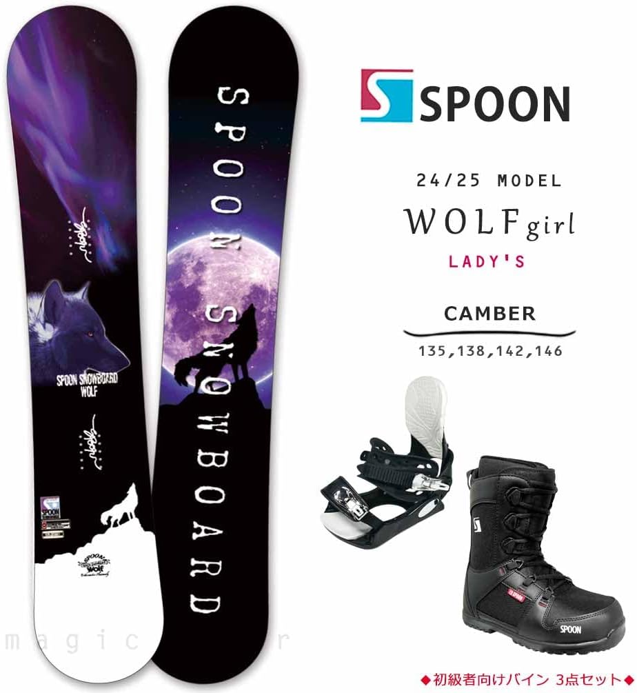 Spoon Technological スノーボード ビンディング付き 【公式通販】