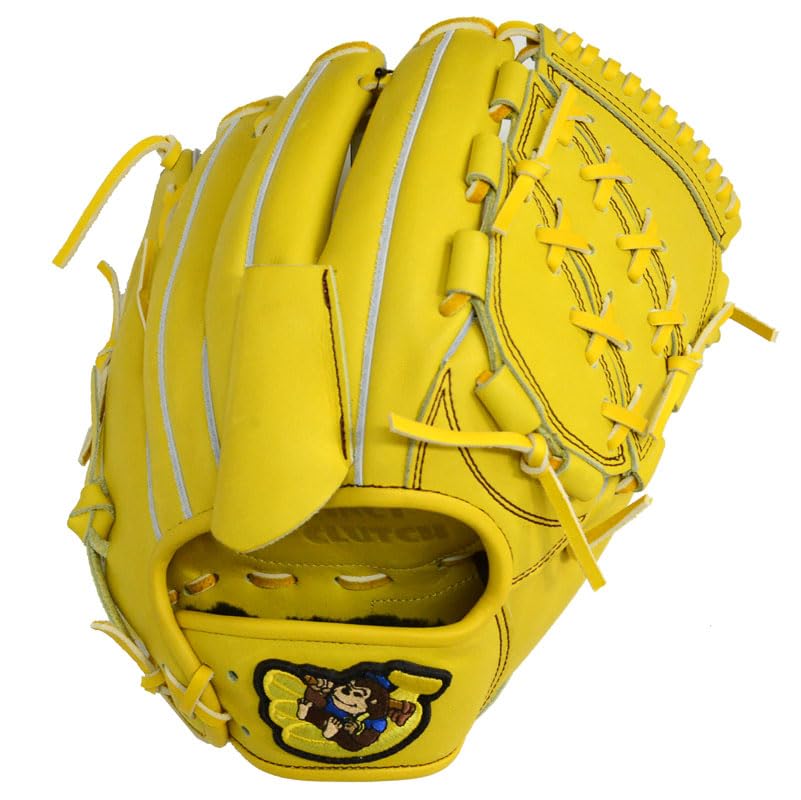 極上・当たり個体】ごりら印 投手用グローブ ベースマン別注SKR型