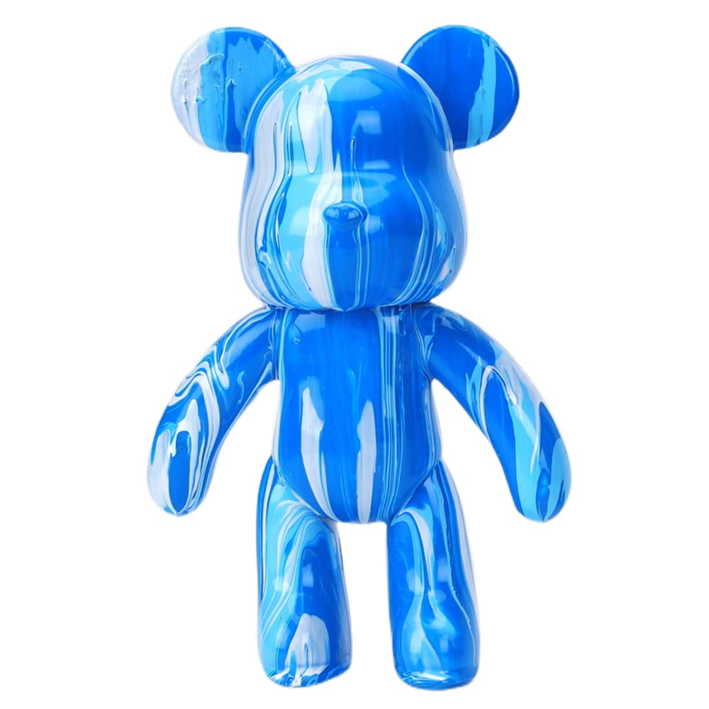 Amazon | HANDA DIY 絵画 流体 ベア テディベア 暴力的なベア 憂鬱な