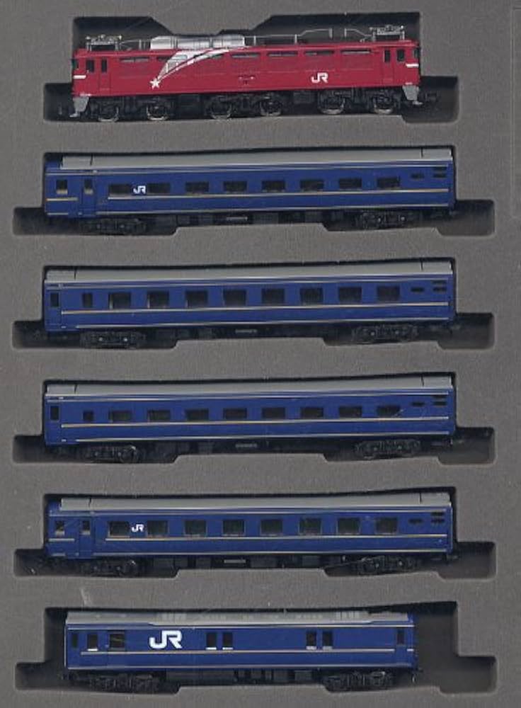Amazon | Nゲージ車両 EF81・24系25形特急寝台客車 (エルム) セット
