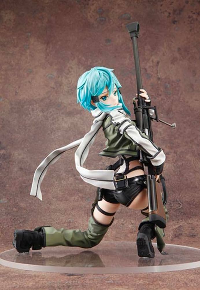 Amazon.co.jp: ソードアートオンラインⅡ シノン GGO 1/6スケール 電撃