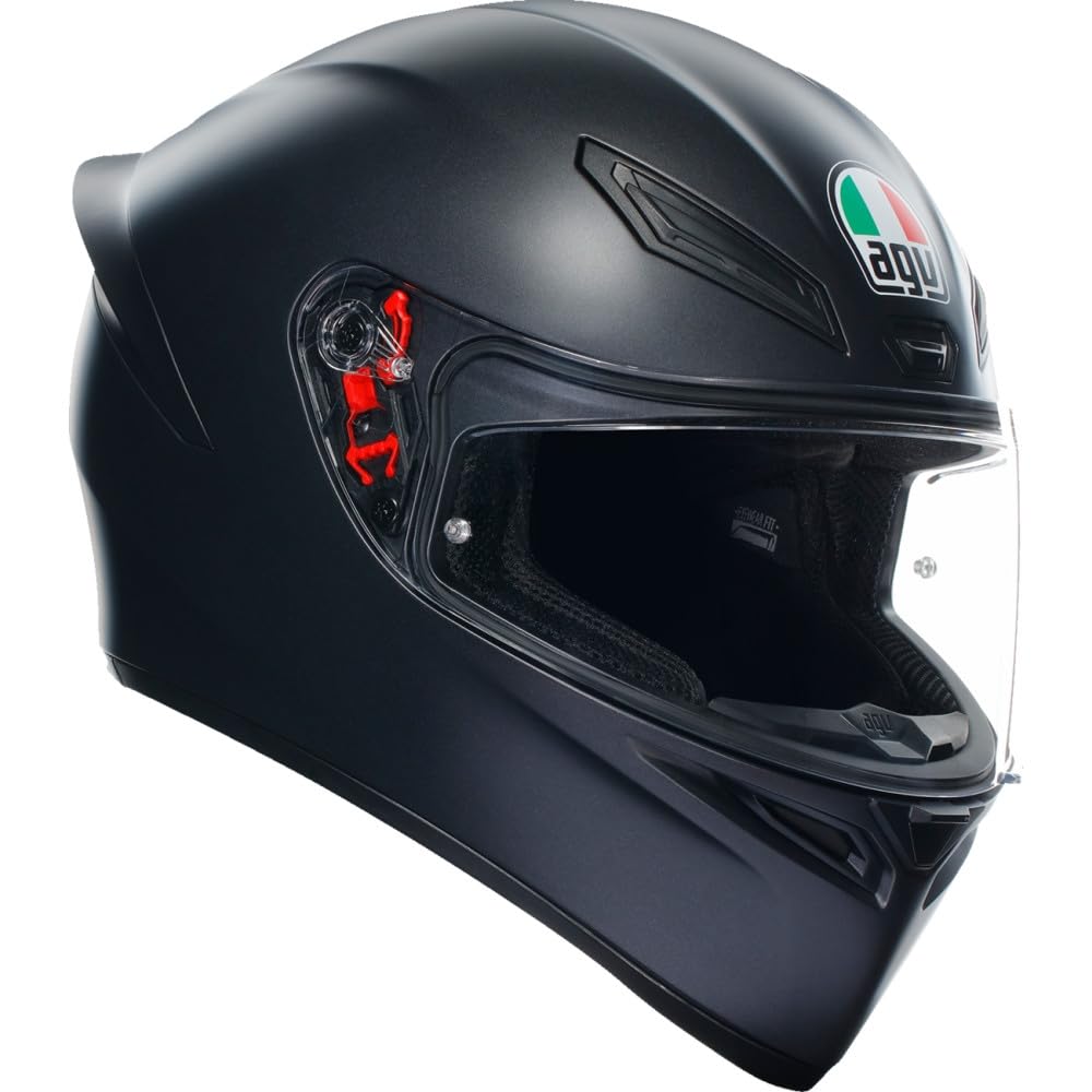 Amazon.com: AGV K1 S Street Helmet-Matte Black-L : Sports & Outdoors