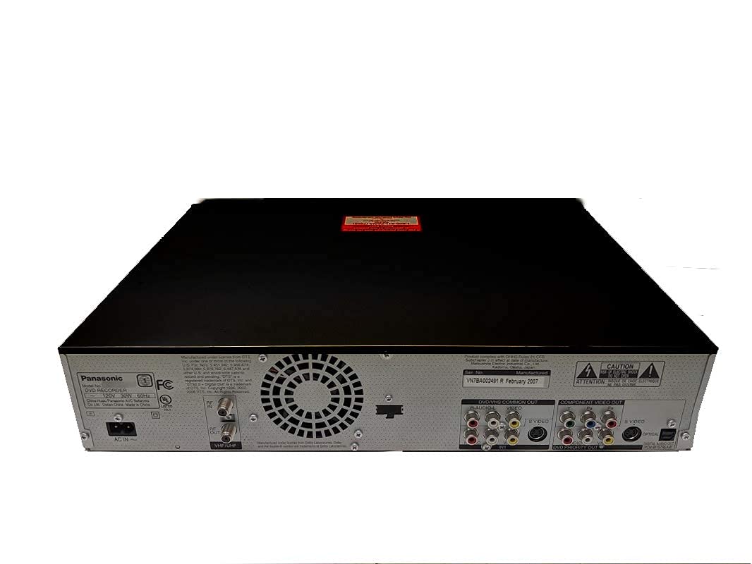 Amazon.com: Panasonic VHS to DVD Recorder VCR Combo w/ Remote