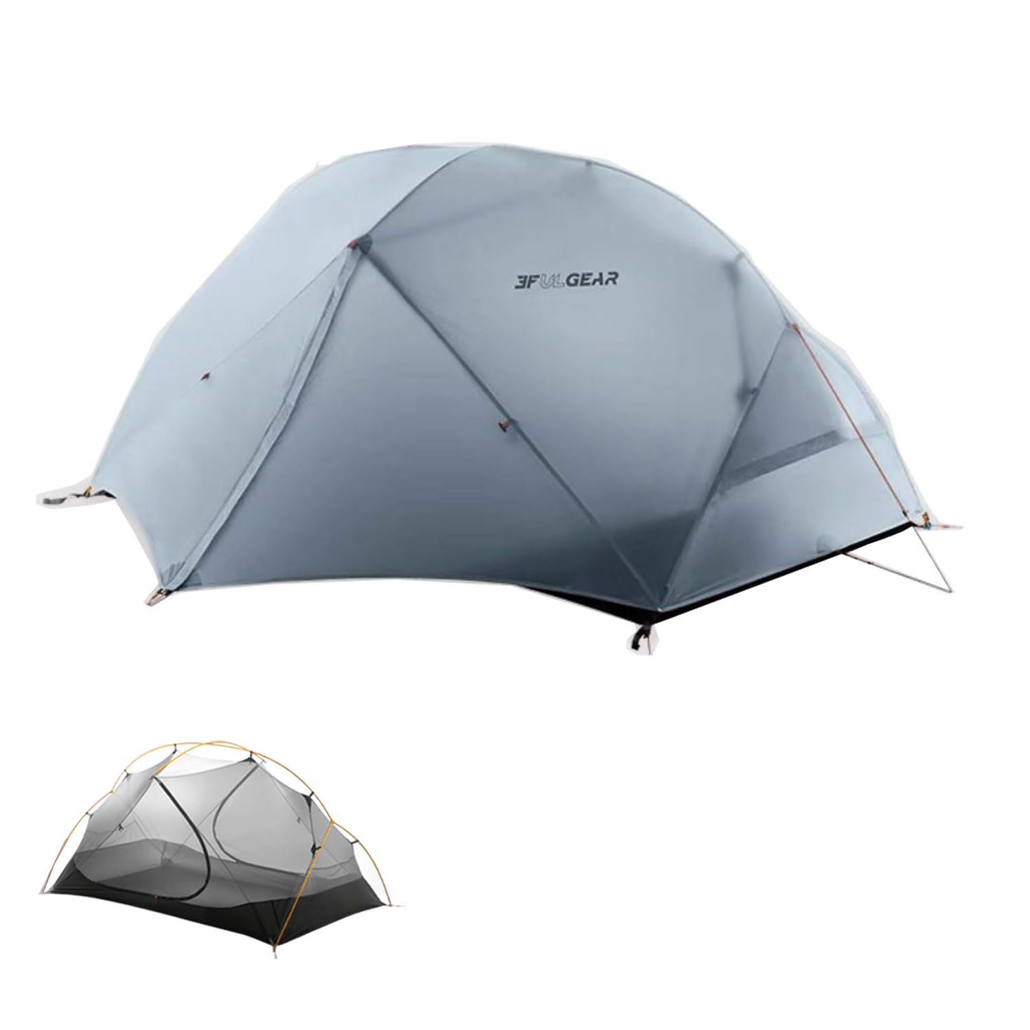 Amazon.co.jp: 3f ul gear Floating cloud 2 山岳テント 登山テント