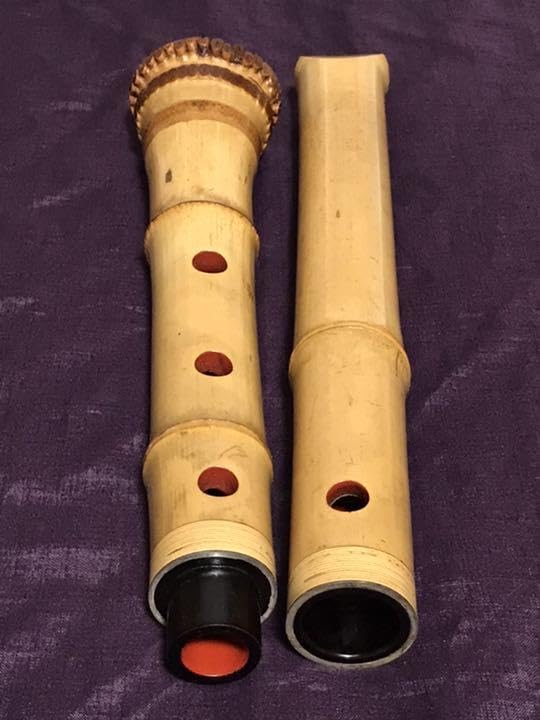 ⭐️都山流尺八 真山銘2印 長さー約51.3センチ