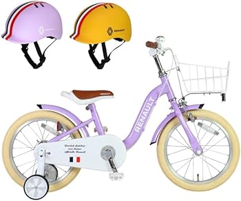 Amazon.co.jp: RENAULT(ルノー) KID'S18 a la mode パープル 18インチ
