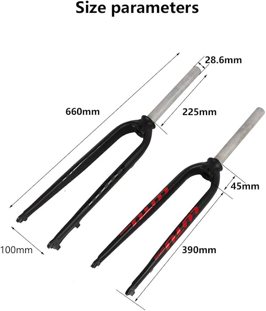 Amazon.co.jp: マウンテンバイク リジッドフォーク 26インチ 27.5