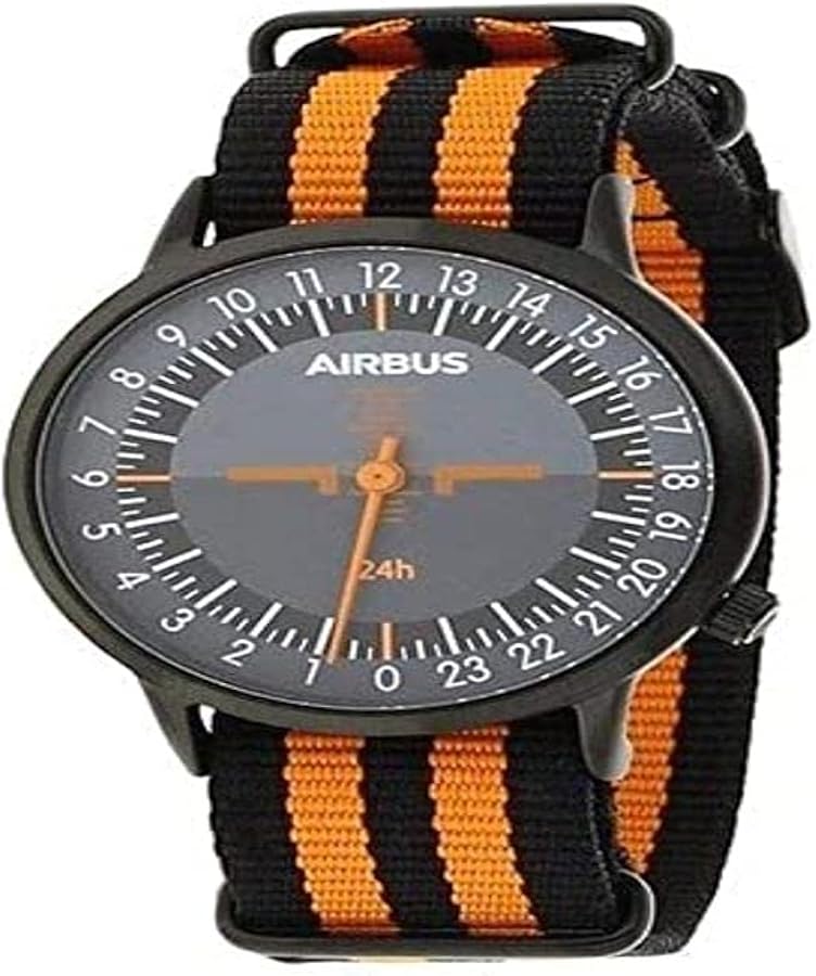 Amazon | 【AIRBUS】 エアバス 24H watch 腕時計 24時間計 | 腕時計