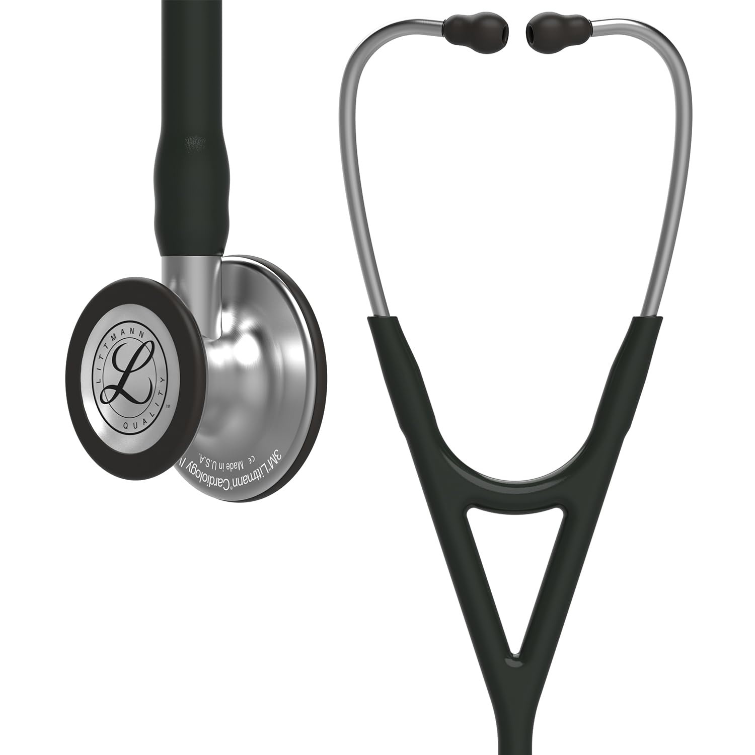3M Littmann Stethoscope, Cardiology IV, Black Tube, Stainless