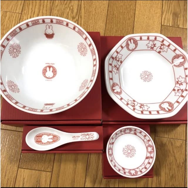 Amazon | ミッフィースタイル 限定 中華食器 レンゲ チャーハン皿