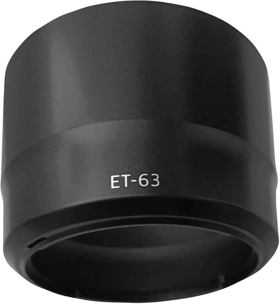 Amazon.com : ET-63 Lens Hood Shade for Canon EF-S 55-250mm f/4-5.6