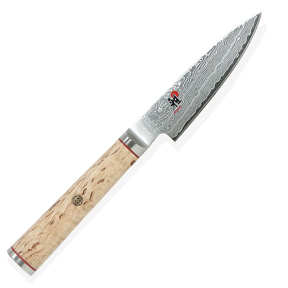 Amazon.com: Miyabi 5000MCD-B Birchwood 3.5 Inch Shotoh Knife