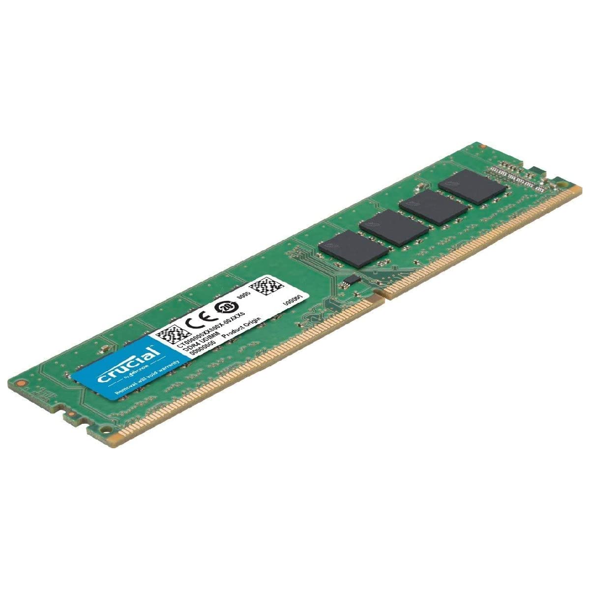 Micron 64GB Memory Kit with (2 x 32GB) DDR4 PC4-21300 2666 MT/s DR