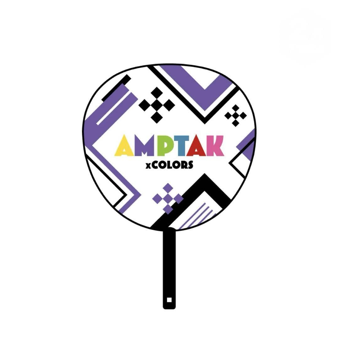 Amazon.co.jp: AMPTAKxCOLORS ジャンボうちわ まぜ太 : ホーム＆キッチン
