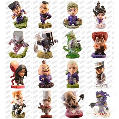 ジャンク品 ジョジョの奇妙な冒険 キャラヒーローズ 1部〜4部 全106体