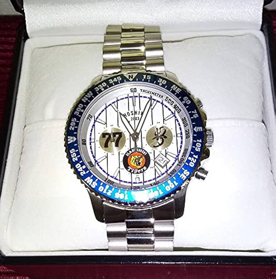 Amazon.co.jp: 阪神タイガース・星野監督優勝記念腕時計（2003年