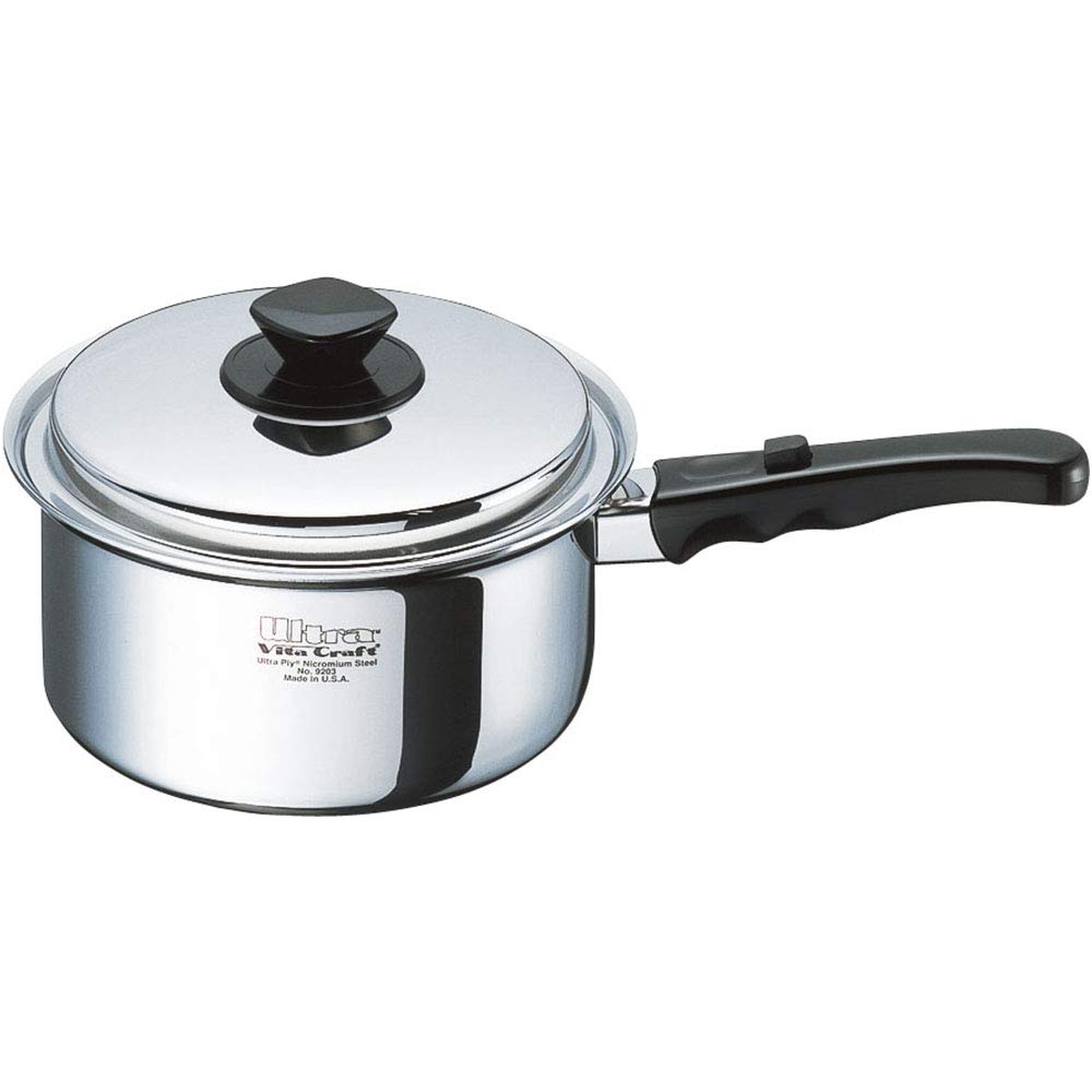 Amazon｜ビタクラフト 片手鍋 IH対応 ステンレス 蓋付 10年保証