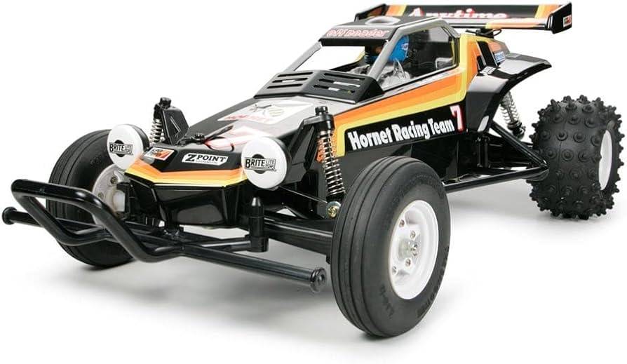 Amazon.com: TAMIYA The Hornet RWD Kit TAM58336A Cars Elec Kit 1/10
