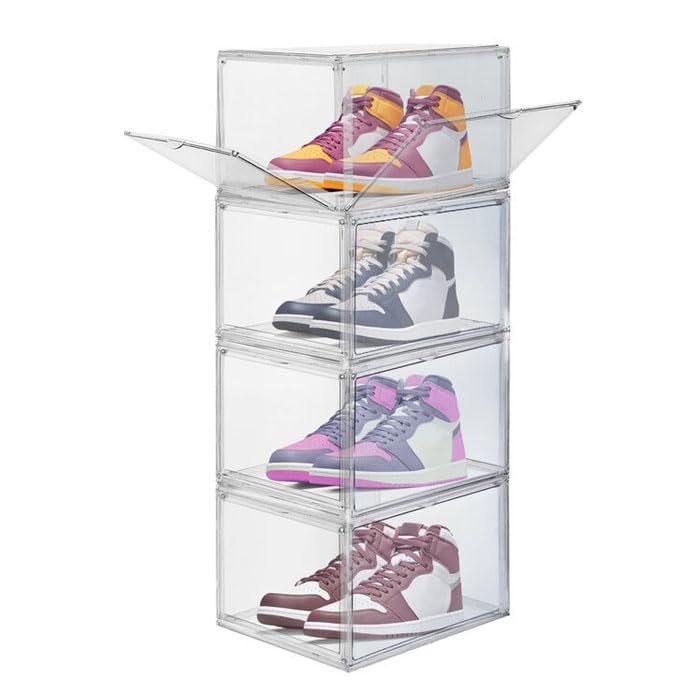 Amazon.co.jp: 【 コストコ 】AG BOX クリアシューボックス4個セット