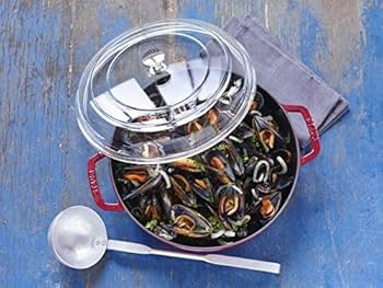 Amazon.co.jp: staub ストウブ 「 ドーム ガラス蓋 30cm 」 フライパン