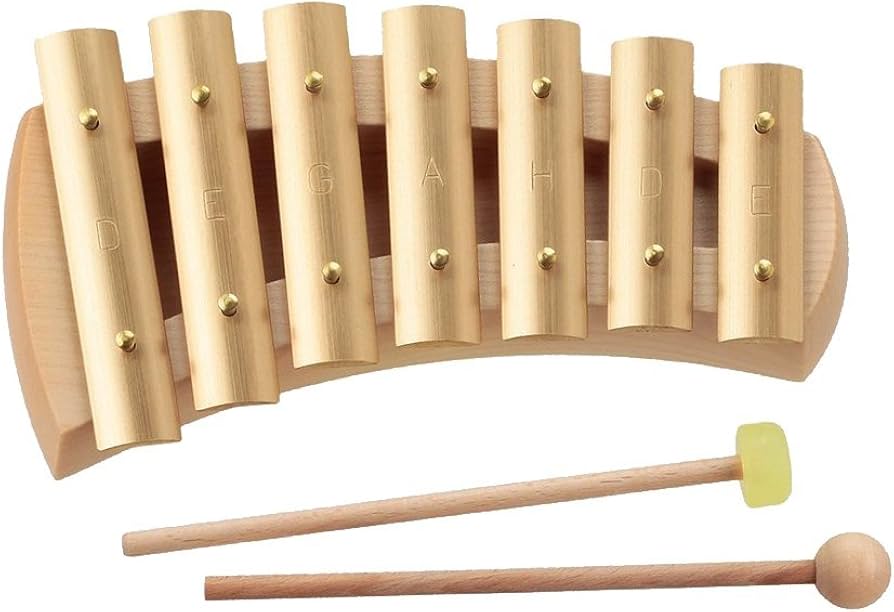 Amazon.co.jp: アウリス グロッケン ペンタトニック7音 鉄琴 : 楽器