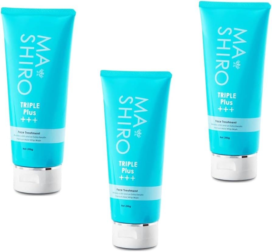 Amazon.co.jp: マシロ トリプルプラス フェイストリートメント 3本