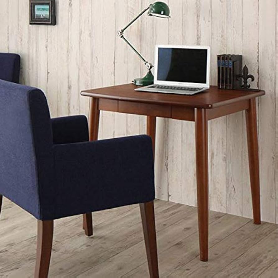 Amazon｜デスクとしても使えるコンパクトさ ダイニングテーブル W75