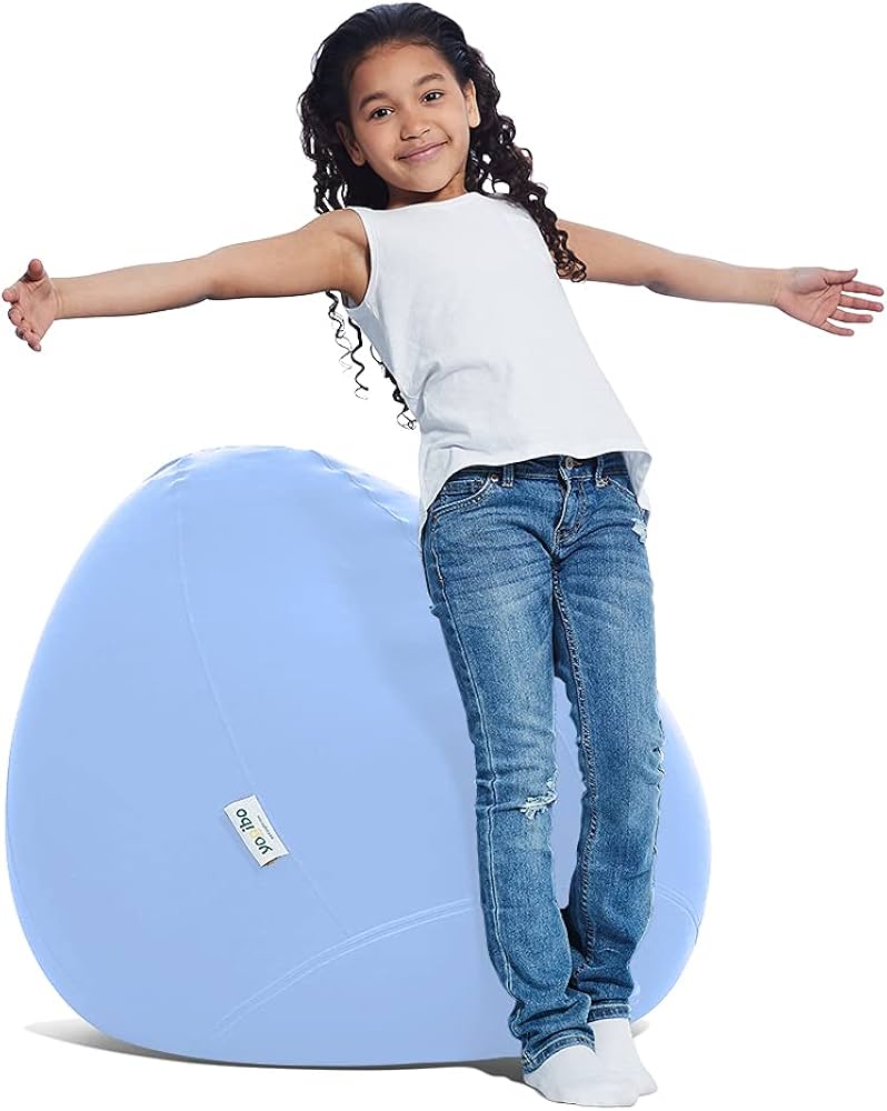 Amazon.co.jp: Yogibo Drop ヨギボー ドロップ ペールブルー ビーズ