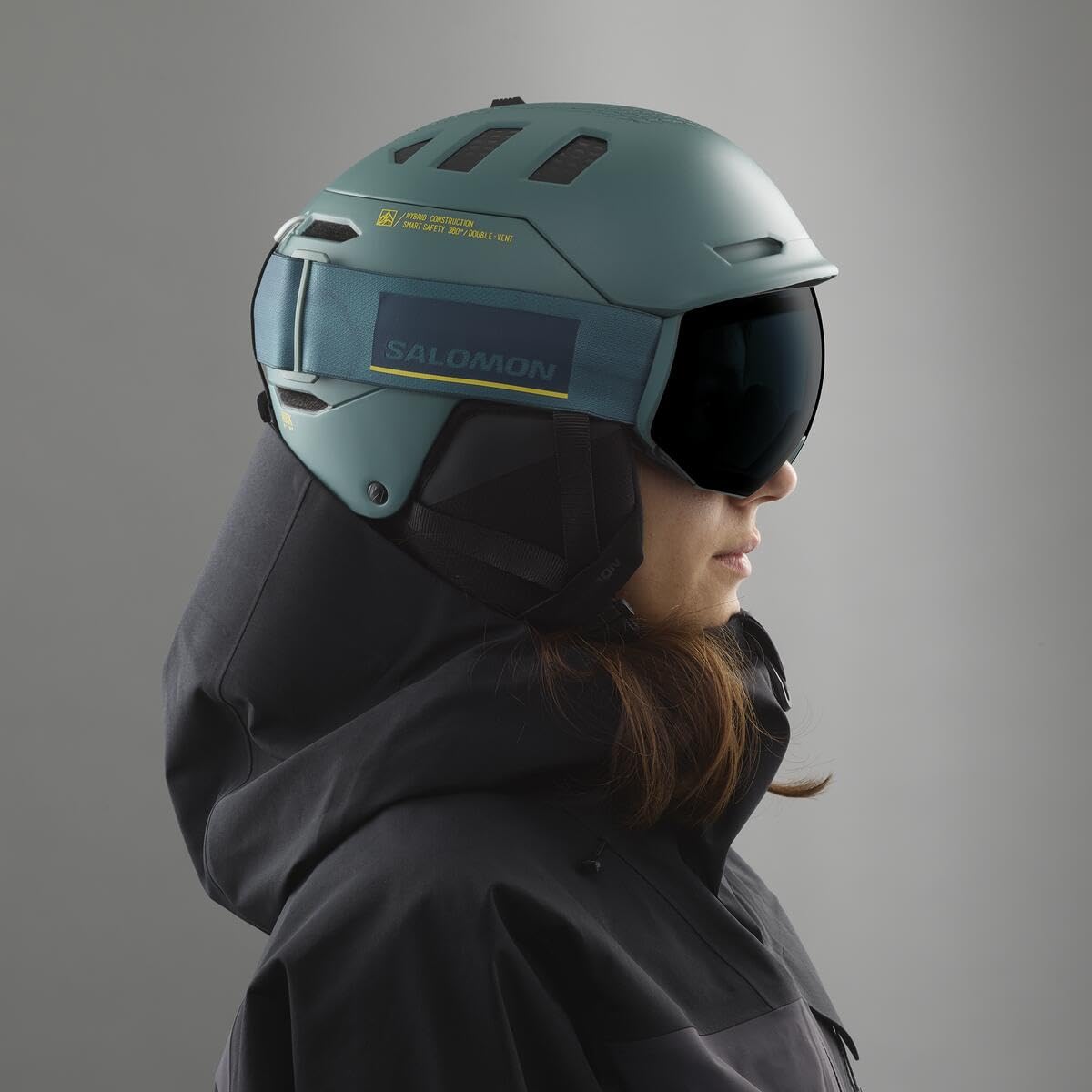 Amazon | サロモン(SALOMON) スキーヘルメット スノーボードヘルメット