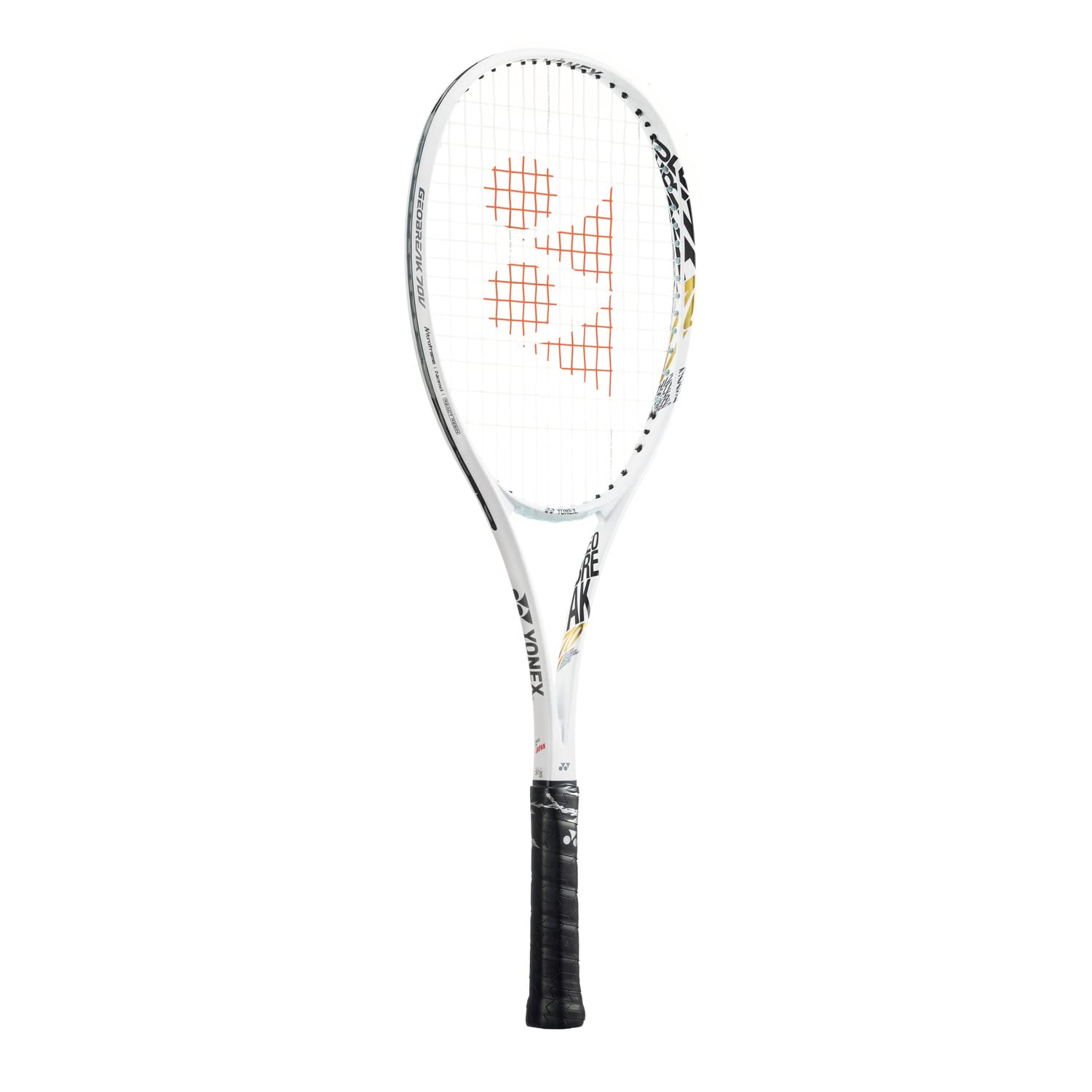 Yonex UL1 GEO70V Soft Tennis Racquet, GeoBreak 70V, Matte White
