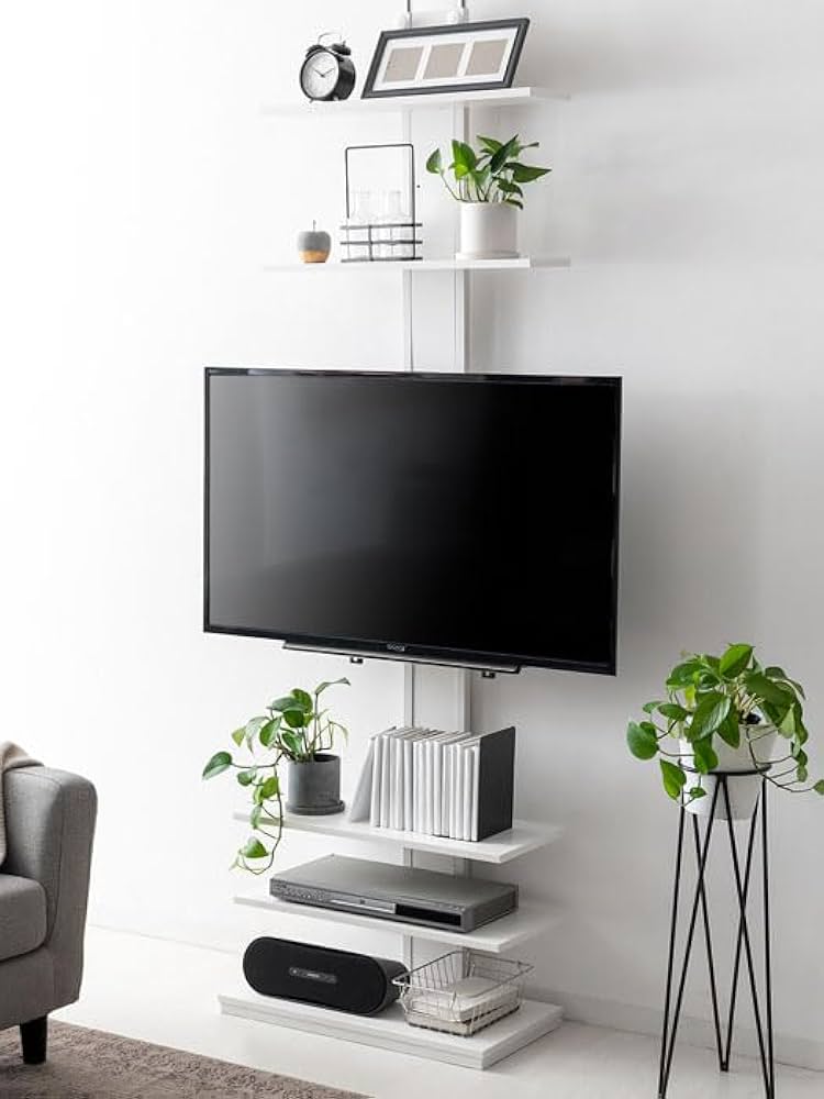 Amazon.co.jp: エア・リゾーム テレビ台 テレビスタンド 壁掛け風 壁面