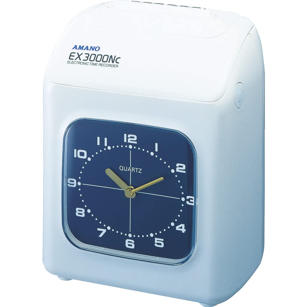 Amazon.co.jp: アマノ タイムレコーダー EX3000NC 白 : 文房具