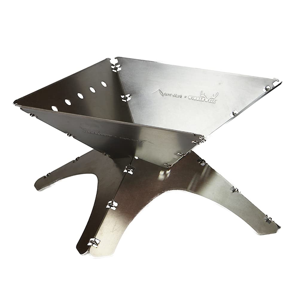 Amazon | テンマクデザイン フラット焚火台 [M] | tent-Mark DESIGNS