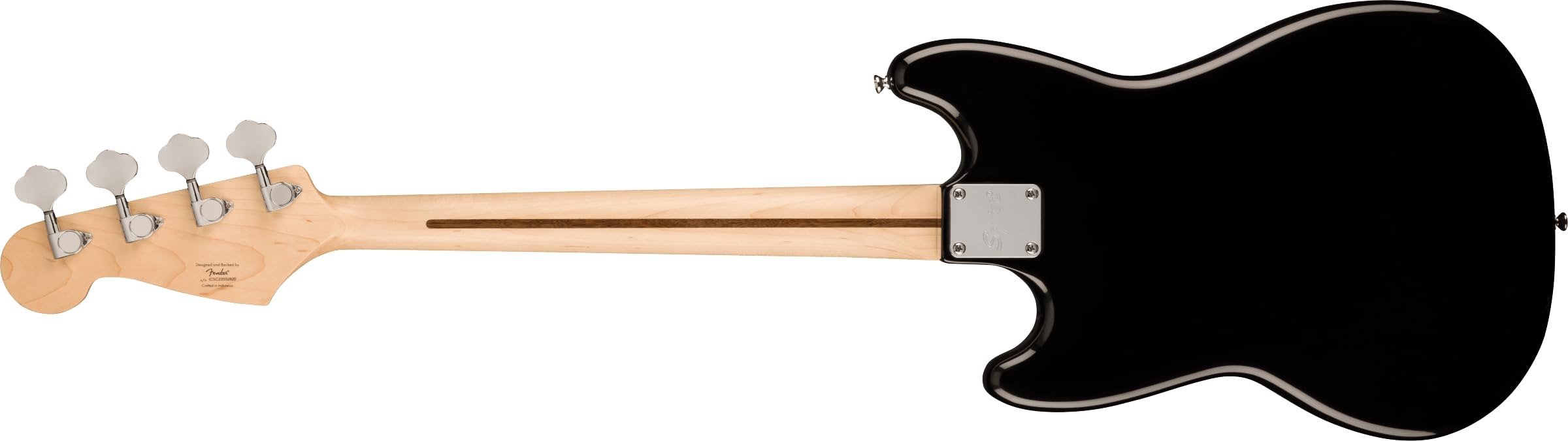 Amazon.com: Squier Squier Sonic Bronco Bass, Black, Laurel