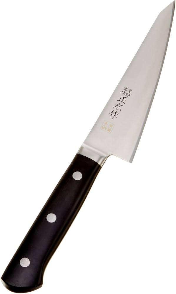 Amazon｜正広(マサヒロ) MV鋼本焼 骨スキ(角)(片刃) 15cm 14806｜牛刀