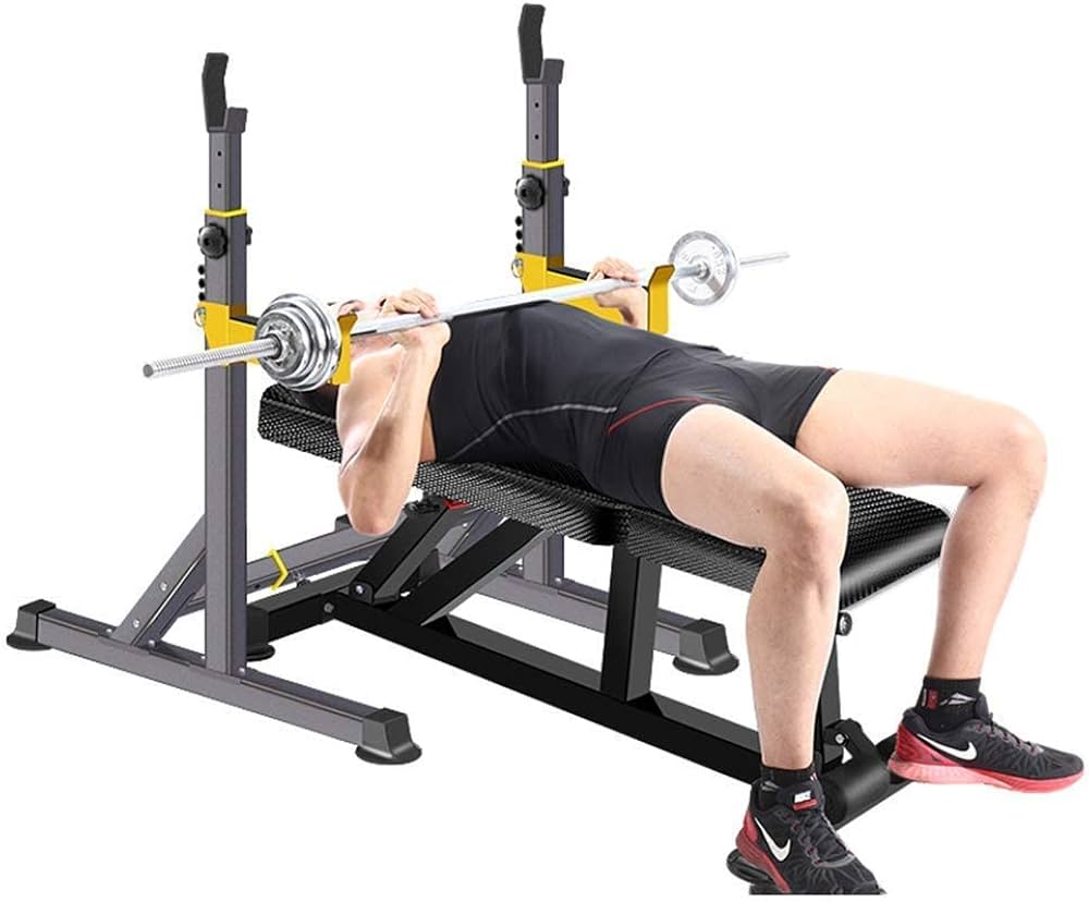 Amazon | バーベルラックアップ、スクワットラック多機能ベンチプレス