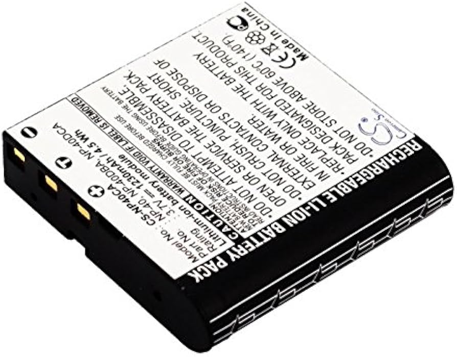Amazon.com: BORNMIO Replacement Battery for Casio Exilim Zoom EX
