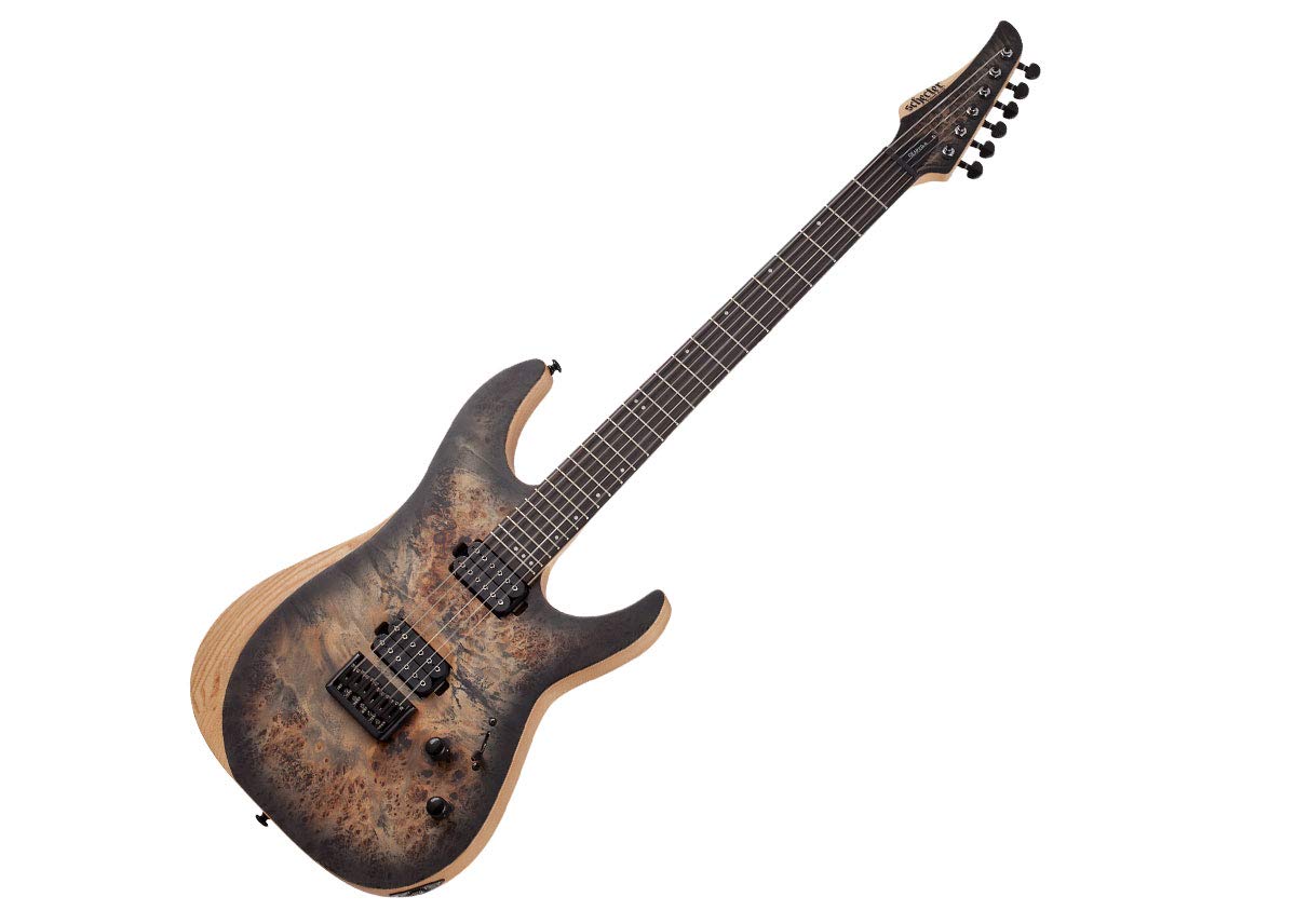 Amazon.com: Schecter Reaper-6 - Satin Charcoal Burst : Musical