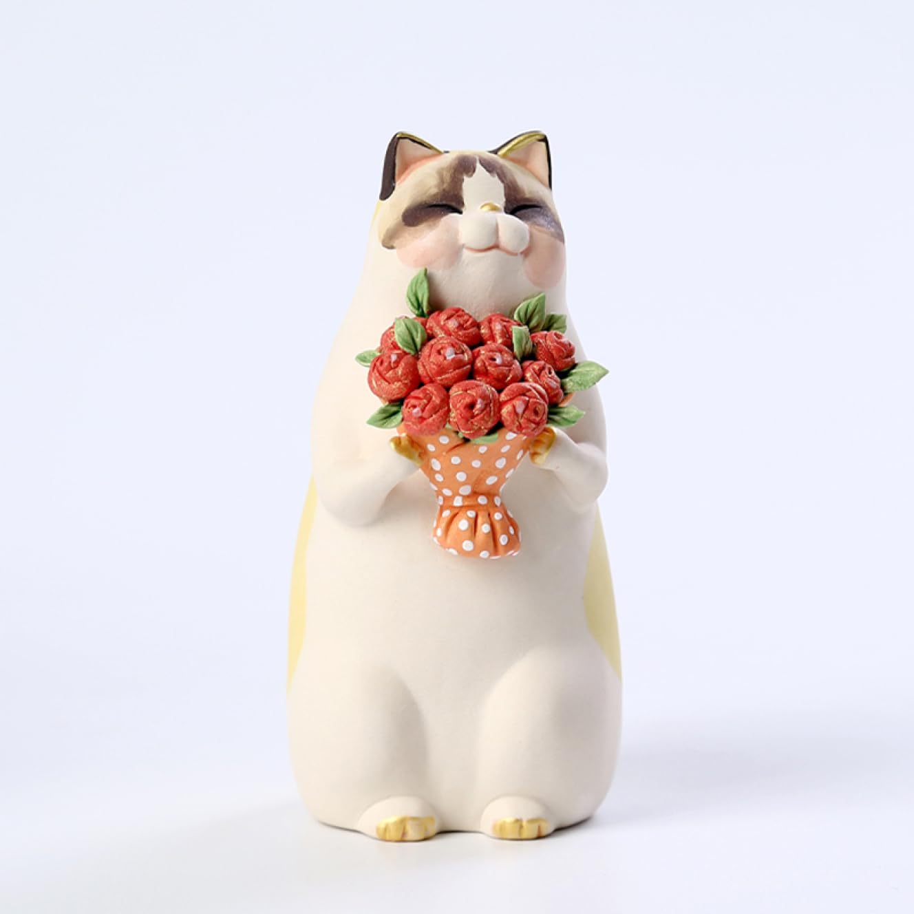 Amazon.co.jp: [dhiuebc] ネコ 置物 かわいい キレイ オブジェ