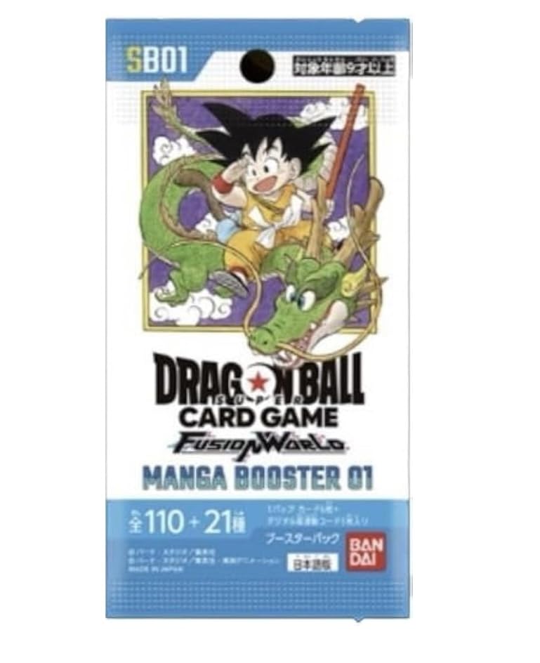 ドラゴンボールカードゲーム MANGA BOOSTER 01未開封BOX