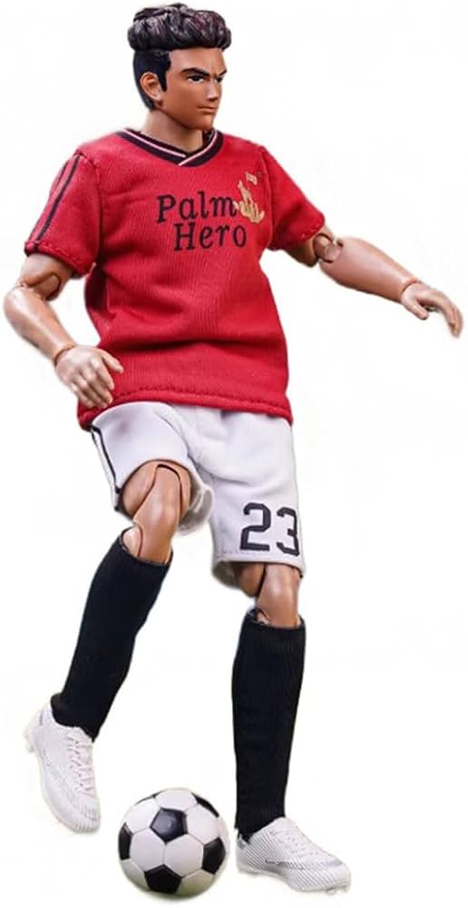 Amazon.co.jp: [AC]DID 1/12 SF80007 サッカー選手 赤チーム 可動