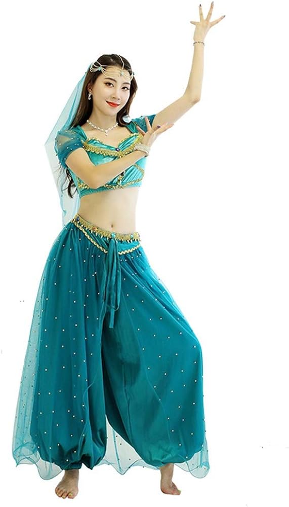 Amazon.co.jp: [SWETU] 女子プロベリーダンス衣装ボリウッドインドの